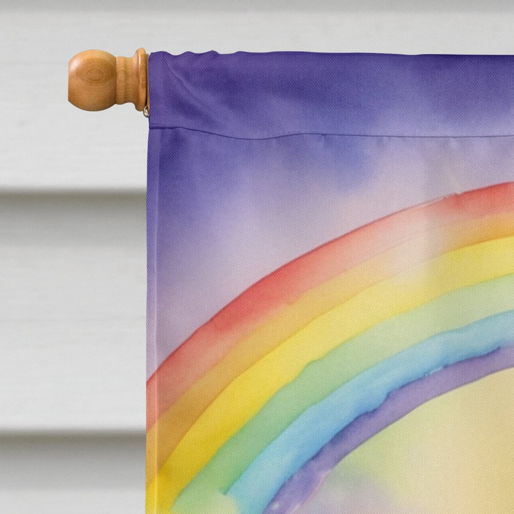 Samoyed St Patrick's Day House Flag 28 in x 40 in