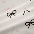 thumbnail image 5 of Manfei Cute Bow Knot Kitchen Curtains,Black Princess Bowtie Black Out Curtains Pack of 2 (42x63 Each), 5 of 6