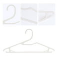 thumbnail image 3 of REGALWOVEN 30 Pack Plastic Hangers with Non-Slip Hook, Space Saving Clothes Hangers for Clothing, Closet, Coats, Pants, or Shirts Gray, 3 of 6