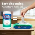 thumbnail image 4 of Disinfecting Wipes Flex Pack, Bleach Free, Fresh Scent, 75 Count, Pack of 3 (Pack May Vary), 4 of 4
