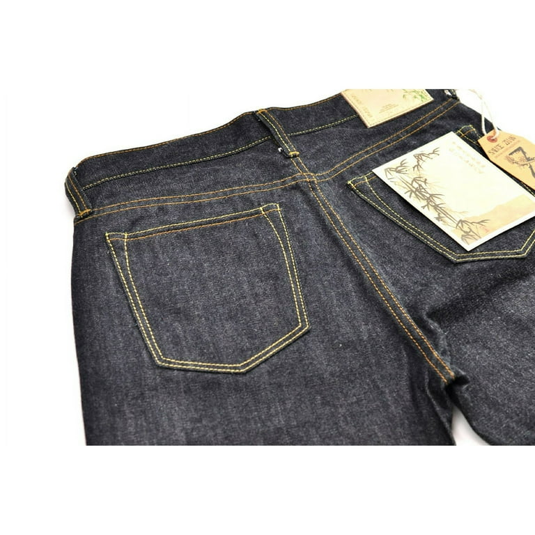 Saucezhan SZ003 Vintage Slim Fit Selvedge Unsanforized Raw