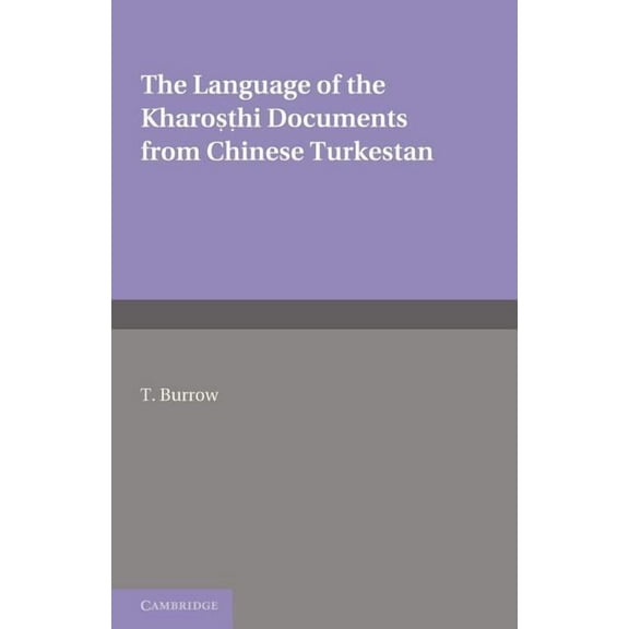The Language of the Kharo Hi Documents from Chinese Turkestan, (Paperback)