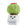 thumbnail image 3 of Plantas en Macetas Crochet Con Tarjeta para Escritorio (tortilla), 3 of 4