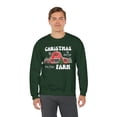 thumbnail image 5 of Womens Adult Country Christmas Is Better On The Farm Crewneck Sweatshirt, 5 of 7