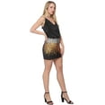 thumbnail image 5 of Women's Shine Gradient Sequin Stretchy Bodycon Party Mini Pencil Skirt, 5 of 6