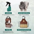 thumbnail image 5 of Garden Tool Set, Qissep 12 Piece Stainless Steel Heavy Duty Gardening Tools Set with Ergonomic Handles & Durable Organizer Handbag,Ideal Gardening Gifts for Mothers, Father,Gardener, Beginners, 5 of 7