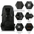 thumbnail image 5 of 65L Camping Hiking Backpack Water Resistant Large Outdoor Travel Backpack for Men & Women, Navy, 006, 5 of 10