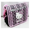 thumbnail image 2 of Messenger Bag - Hello Kitty - Black Box Checker New School Book Bag 82351, 2 of 3