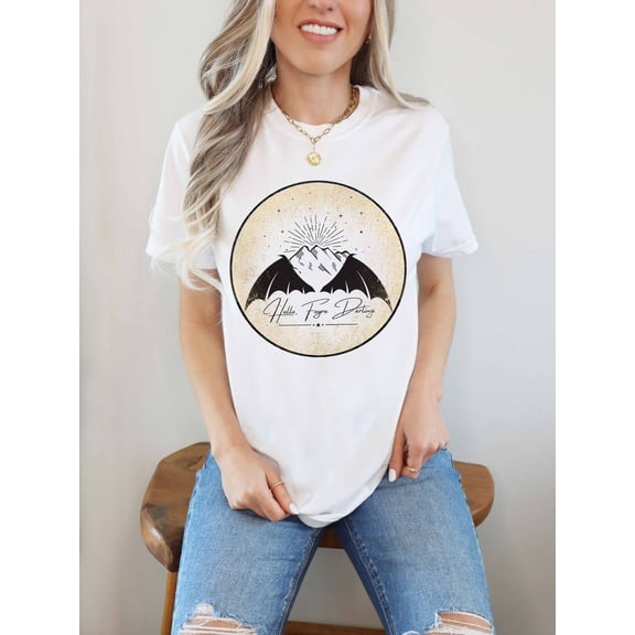 Sam Soft Feyre Shirt, Night Court Shirt, Sjm Bookish, Hello Feyre Darling, City of Starlight, Rhysand Shirt, Acotar Velaris Shirt