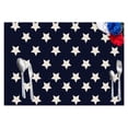 thumbnail image 2 of July 4th Placemats - Heat Resistant Placemat Washable Cotton Linen Summer Table Mats Independence Day Party Holiday Decorations for Home Kitchen Dining Table Outdoor Indoor, 2 of 4