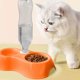 thumbnail image 5 of Comedero doble antideslizante para mascotas, pequeño, ovalado, con diseño elevado para perros y gatos pequeños. Platos elevados fáciles de limpiar para una alimentación sin complicaciones., 5 of 7
