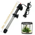 thumbnail image 3 of 110-120V US Plug 50W Submersible Aquarium Heater with Adjustable 20-34℃ Temperature, Double Insulation, Power Indicator, Glass Body, 85cm Cable, Suction Cups for 60L Freshwater Fish Tank, 3 of 6