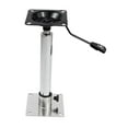 thumbnail image 5 of funtasica Lifting Seat Pedestal Boat Seat Pedestal Mount Professional Stainless Steel Manual Marine Chair Base Boat Seat Mount Base A, 5 of 8