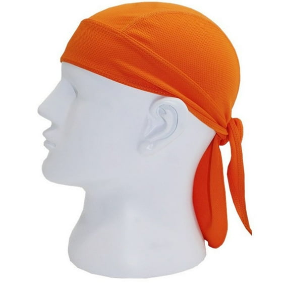 Outdoor Bandana Cycling Pirate Cap Men Climbing Quick\-drying Sports Hiking Absorbing Sweat Breathable Sun Protection Women Cap Orange