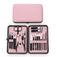 thumbnail image 1 of Kit de cortaúñas profesional, herramientas para el cuidado de la pedicura, kit de aseo de acero inoxidable para viaje o hogar, 1 of 5