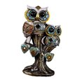 thumbnail image 1 of Estatuilla de búho, esculturas de búho, colección de artesanía de animales artificiales, estatuas de búho, adorno de mesa para decoración de estante Blanco, 1 of 9