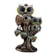 thumbnail image 1 of Figura de búho, adorno de resina, colección de animales, artesanía, esculturas de búho para la entrada Blanco, 1 of 9