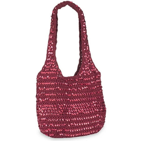 No Boundaries - Sequin Crochet Bag