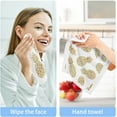 thumbnail image 6 of GZHJMY Golden Sunflower 100% Cotton Washcloths 6 Pack,Highly Absorbent and Soft Feel Fingertip Towels, 6 of 7