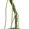 thumbnail image 3 of 74.6'' Artificial Monstera tree in a Square beige fiberstone planter perfect for indoor and outdoor use, 3 of 5