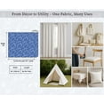 thumbnail image 7 of Soimoi Upholstery & Outdoor Fabric by The Yard - Leaves Pattern - 56" Wide Water-Repellent Cloth for Furniture, Bags & Patio Projects - Blue, 7 of 7
