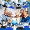 thumbnail image 3 of JOYMEMO 8Pcs Class Reunion Honeycomb Centerpieces Decorations Blue - Best Class Ever Table Topper, Double Sided Welcome Back Table Decor for High School Reunion 20th 30th 40th 50th, 3 of 6