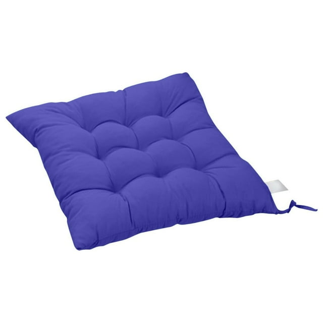 Fiudx Cojín para Silla, Tapizado En Algodón Suave, Alivia El Dolor de Espalda, Ideal para Oficina, Hogar y Coche, Lavable a Máquina, Soporte Cómodo, Tamaño 40 X 40 Cm.