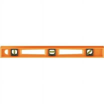 Johnson Level 7718-O 18 in. Orange Structo-Cast Level - 3 Vial