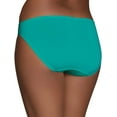 thumbnail image 3 of Fruit of the Loom womens Microfiber Panties Regular & Plus Size bikini underwear, - 6 Pack Assorted, 5 US, 3 of 6