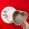 thumbnail image 2 of Heart-shaped Cake Pan Baking Cake Tin Stainless Steel Baking Mold Cake Baking Pan, 2 of 8
