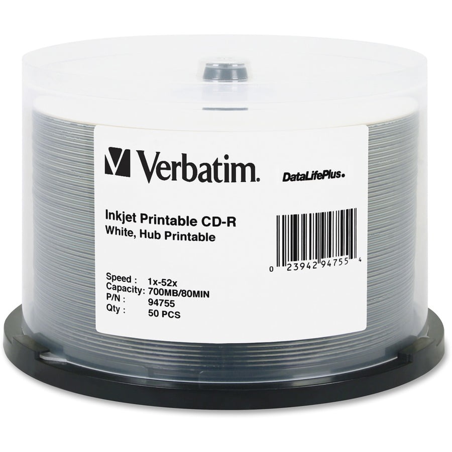 verbatim-cd-r-700mb-52x-datalifeplus-white-inkjet-printable-hub