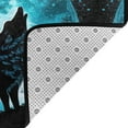 thumbnail image 4 of Blue Full Moon Wolf Shaggy Area Rug, Rugs for Living Room Bedroom Non Slip Door Mat Indoor Carpet Machine Washable Nursery Home Decor Floor Mats for Entryway 60x39in-#, 4 of 5