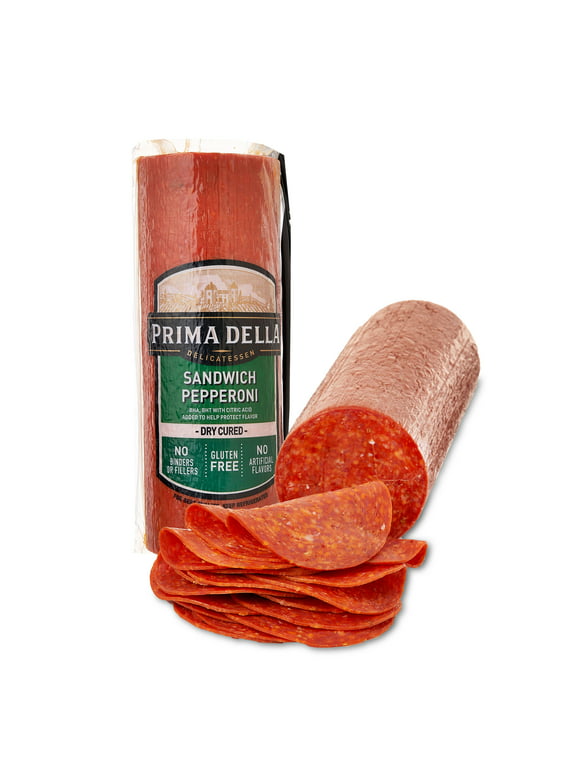 Prima Della Sandwich Pepperoni, Deli Sliced