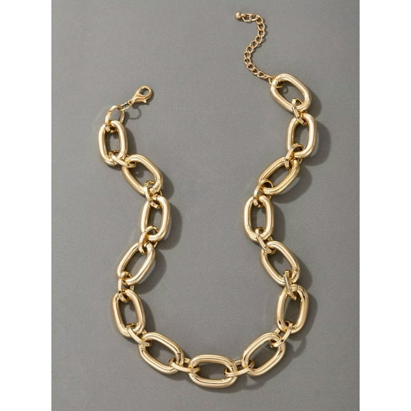 QQTDFG Minimalistic Chunky Chain Necklace for Women Jewelry for Women Gift for Her-default