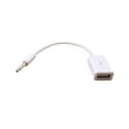 thumbnail image 1 of relayinert Car AUX data cable USB female to 3.5mm audio extension cable adapter, 1 of 2