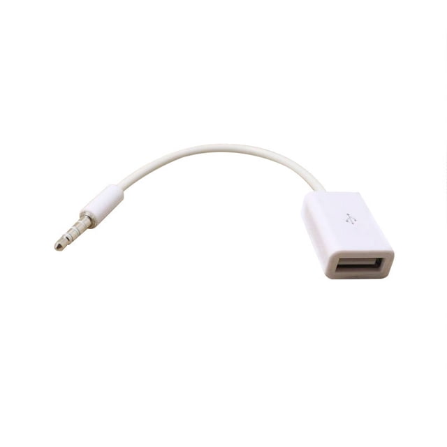 relayinert Car AUX data cable USB female to 3.5mm audio extension cable adapter