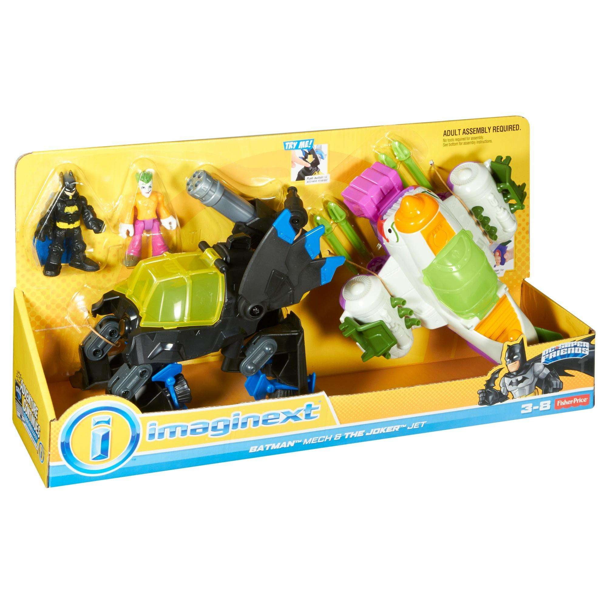imaginext batman mech