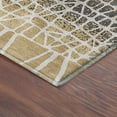 thumbnail image 3 of Addison Rugs Mayfield Premium Machine Washable Transitional Paisley Gold Rectangle Rug, 3' x 5', 3 of 6