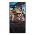 thumbnail image 2 of XYZCANDO Car Seat Towel Cover with Funny Frogs Pattern, Car Seat Protector for Post Workout Beach Trips and Daily Use, 2 of 11