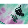 thumbnail image 6 of Beezizac Girls Summer Tropical Flamingo Tie Dye Pajamas Soft Cotton PJ Shorts Set for Tweens & Teens Size 16, 6 of 7