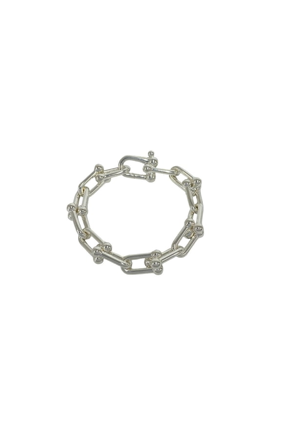 Pre-Owned TIFFANY&Co. Tiffany HardWear Large Link Bracelet, Sterling Silver 925, Accessory,...