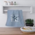 thumbnail image 3 of We are On Beach Time Highly Absorbent Beach Towels Kitchen Towels Dishcloth,Inspirational Quote Summer Beach Starfish Hand Towels Tea Towels for Bathroom Kitchen Decor(Color-2), 3 of 11