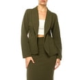 thumbnail image 5 of Women's Elegant 2-Piece Suit – Blazer and Pencil Skirt, Professional Workwear, 5 of 8