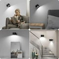 thumbnail image 5 of Koopala LED Wall Sconces, Wall Mounted Lamps with Rechargeable Battery Operated Dim 3 Brightness Removable Charging 360 ° Rotate Magnetic Ball, Cordless Wall Light for Reading Study Bedside Hallway, 5 of 10