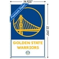 thumbnail image 3 of NBA Golden State Warriors - Logo 21 Wall Poster with Pushpins, 14.725" x 22.375", 3 of 6