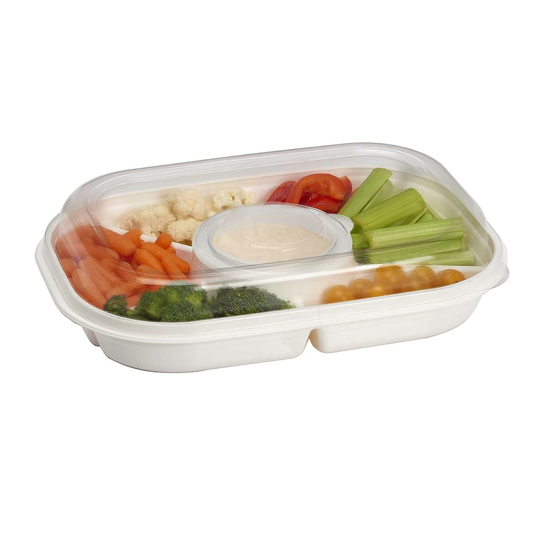 Party Food Trays with Lids, Get Free Shipping!