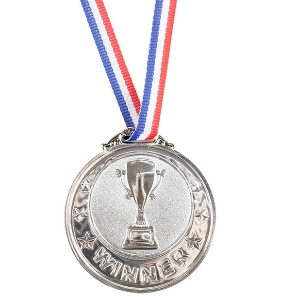 Medalla de 255 pulgadas premio de competición de fútbol regalo de recuerdo premio de bronce dorado y plateado