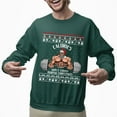 thumbnail image 2 of Christmas Sweatshirt, Calories Don't Count During Christmas Funny Gym Sweatshirt, Muscular Santa Ugly Holiday Jumper, Festive Fitness Gift for Weightlifters & Bodybuilders, 2 of 5