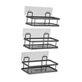 thumbnail image 2 of Estante organizador multiusos para ducha, dormitorio, lavandería, inodoro 3 niveles, 2 of 9