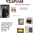 thumbnail image 4 of WWS-#5 Separating Sewing Zipper for Jacket: 2Pcs 28 inch Black Plastic Zippers - Replacement Coat Open End Zipper Bulk, 4 of 4